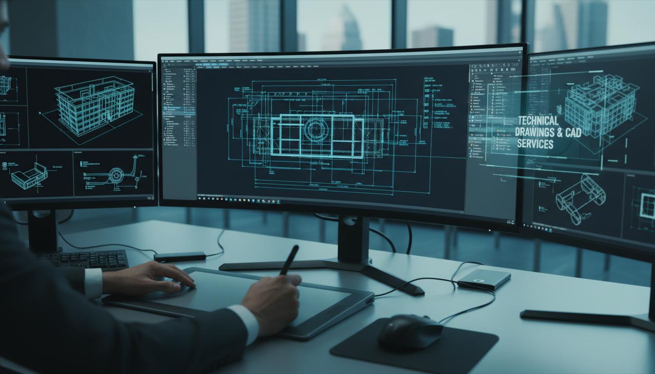 Desenhos técnicos e projetos CAD - Réponse